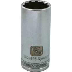 Gray GT-D009626 -3/8" D 12POINT 13/16" DEEP CHROME SOCKET