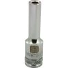 DRIVING AND FASTENING ACCESSORIES Gray GT-D009706 3/8" D 12POINT 6MM DEEP CHROME SOCKET