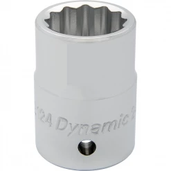 GRAY DYNAMIC 3/4" D12 PT CHROME SOCKET