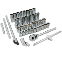 Gray GT-D018013 - 1/2" D 43 PC 6 PT STD/DEEP METRIC WHAT'S NEW