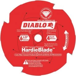 FREUD SALE Diablo 6 1/2 " 4T Fiber Cement Blade