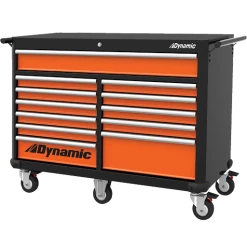 Dynamic GT-D069311- 53" ROLLER CABINET - 12 DRAWERS - SAFETY LATCHES