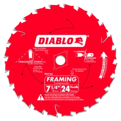 Diablo D0724 - 7-1/4" 24 Tooth Saw Blade