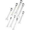 HAND TOOLS DYNAMIC 8 PC SAE REV COMB RATCHETING WRENCH SET