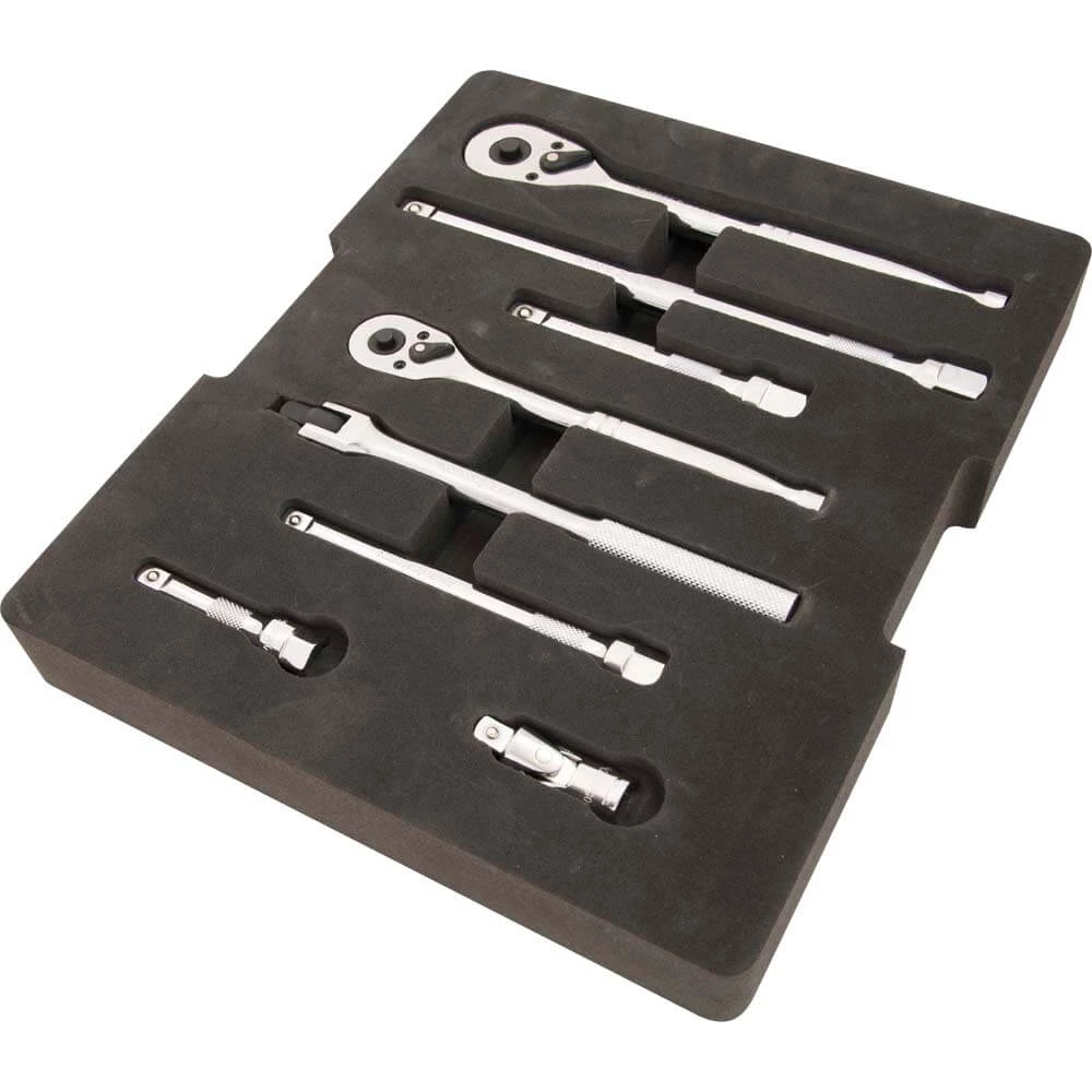 Dynamic 3/8 & 1/2" Drive Ratchet & Accessory Tray 3 Dynamic 3/8 & 1/2" Drive Ratchet & Accessory Tray