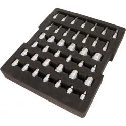 Dynamic 39pc 3/8" Drive Socket Tray DRIVING AND FASTENING ACCESSORIES