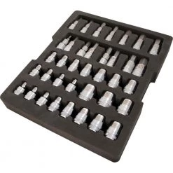 Dynamic 37pc 1/2" Drive Socket Tray DRIVING AND FASTENING ACCESSORIES
