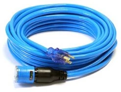 Century Pro Lock D14412100BL - Blue Extension Cord 100FT 12/3 EXTENSION CORDS