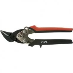 SALE Bessey D15AL-BE Left Straight Cut Compact Aviation Snip 0ffset Jaw, Green/Black