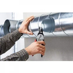 Bessey Shape Cutting Snips D29SS-2 Right Cutting, Black/Red/Silver