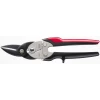 Bessey Shape Cutting Snips D29SS-2 Right Cutting, Black/Red/Silver