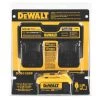 BATTERIES AND CHARGERS DEWALT DCB102BP 20-volt MAX Jobsite Charging Station With Battery Pack