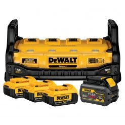WHAT'S NEW Dewalt DCB1800M3T1 Portable Power Station W 3-20V And 1-60V Batteries