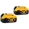 BATTERIES AND CHARGERS DEWALT DCB205-2 20V MAX XR 5.0Ah Lithium Ion Battery, 2-Pack