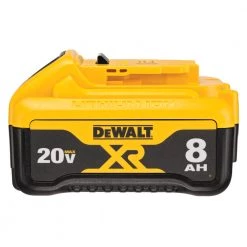 BATTERIES AND CHARGERS DEWALT DCB208-2- 20V MAX 8.0Ah Lithium Ion Premium Battery 2 Pack