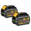 BATTERIES AND CHARGERS DEWALT DCB606-2 FLEXVOLT™ 20/60V MAX BATTERY PACK 6.0AH DUAL PACK