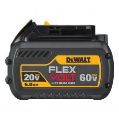 BATTERIES AND CHARGERS DEWALT DCB606 20/60V MAX FLEXVOLT 6.0 Ah Battery Pack 14 BATTERIES AND CHARGERS DEWALT DCB606 20/60V MAX FLEXVOLT 6.0 Ah Battery Pack