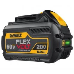 BATTERIES AND CHARGERS DEWALT DCB606 20/60V MAX FLEXVOLT 6.0 Ah Battery Pack 17 BATTERIES AND CHARGERS DEWALT DCB606 20/60V MAX FLEXVOLT 6.0 Ah Battery Pack