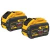 DEWALT DCB609-2 20V/60V Max Flexvolt 9.0Ah Battery, 2 Pack BATTERIES AND CHARGERS