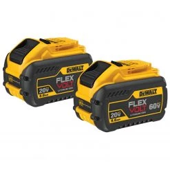 DEWALT DCB609-2 20V/60V Max Flexvolt 9.0Ah Battery, 2 Pack BATTERIES AND CHARGERS