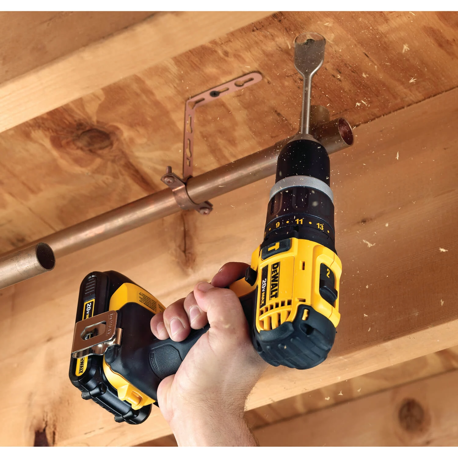 DEWALT DCD785C2 20V MAX Lithium Ion Compact 1.5 Ah Hammer Drill/Driver Kit POWER TOOLS 5 DEWALT DCD785C2 20V MAX Lithium Ion Compact 1.5 Ah Hammer Drill/Driver Kit POWER TOOLS