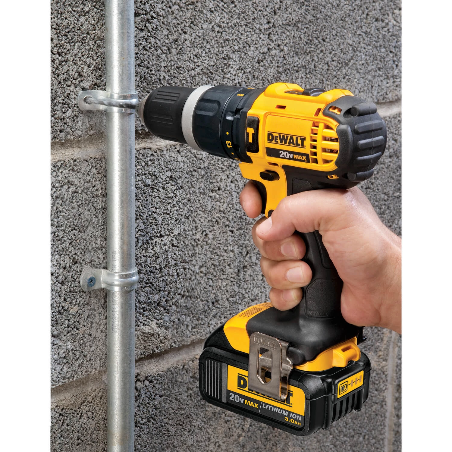 DEWALT DCD785C2 20V MAX Lithium Ion Compact 1.5 Ah Hammer Drill/Driver Kit POWER TOOLS 8 DEWALT DCD785C2 20V MAX Lithium Ion Compact 1.5 Ah Hammer Drill/Driver Kit POWER TOOLS