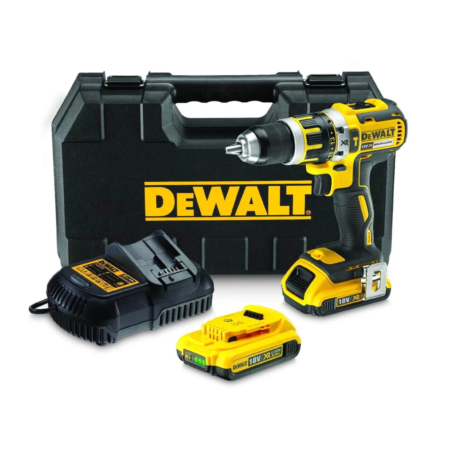 POWER TOOLS DEWALT DCD795D2 20V XR Lithium Ion Brushless Compact Hammer Drill Kit 4 POWER TOOLS DEWALT DCD795D2 20V XR Lithium Ion Brushless Compact Hammer Drill Kit