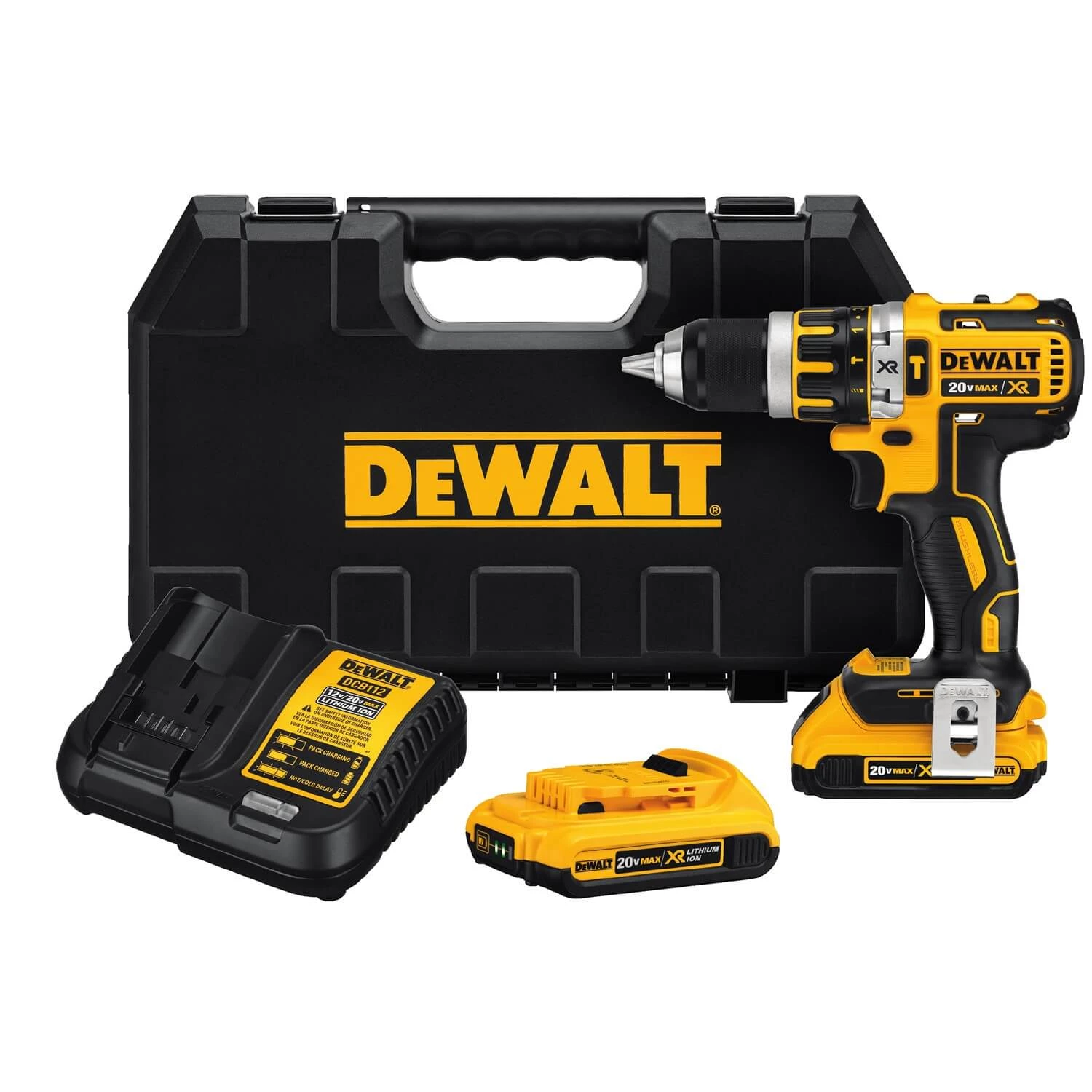 POWER TOOLS DEWALT DCD795D2 20V XR Lithium Ion Brushless Compact Hammer Drill Kit 3 POWER TOOLS DEWALT DCD795D2 20V XR Lithium Ion Brushless Compact Hammer Drill Kit