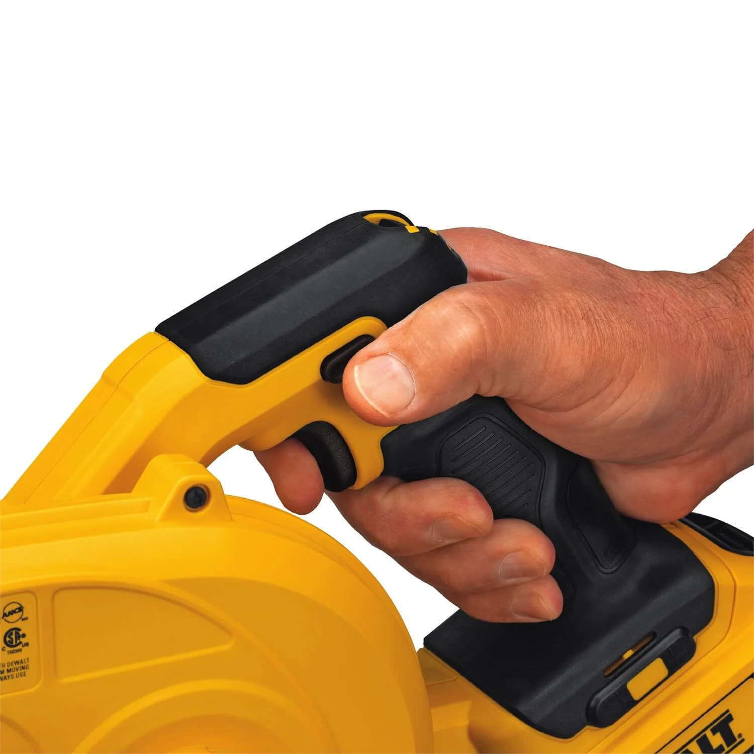 DEWALT DCE100B 20V MAX COMPACT JOBSITE BLOWER (Tool Only) OUTDOOR TOOLS 5 DEWALT DCE100B 20V MAX COMPACT JOBSITE BLOWER (Tool Only) OUTDOOR TOOLS