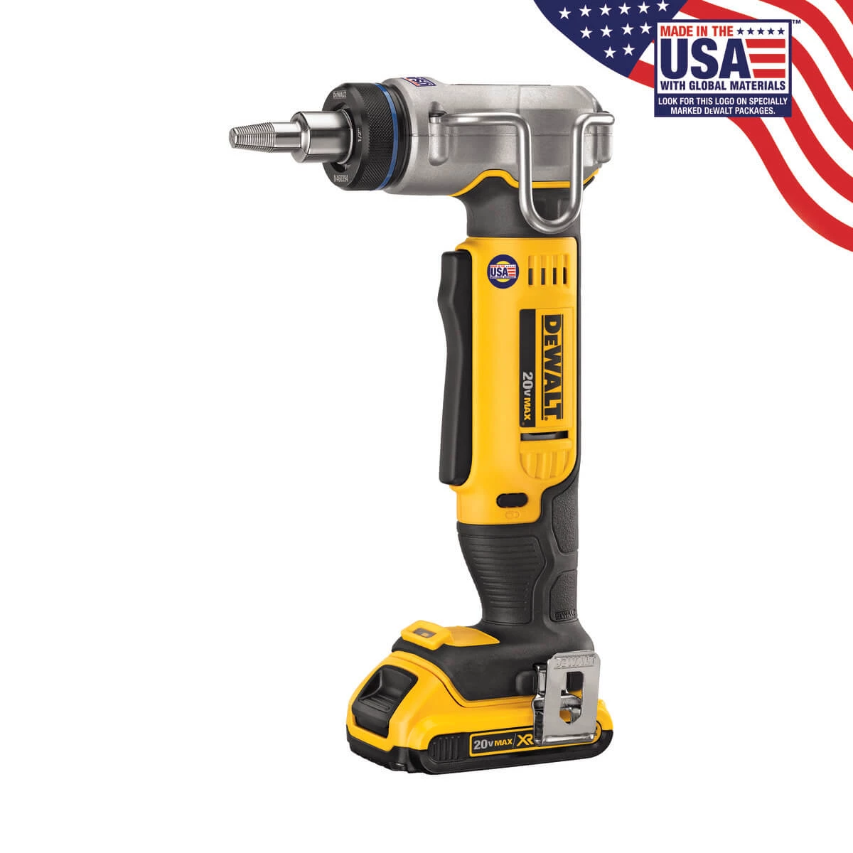 DEWALT DCE400D2 20V Max 1" PEX Expander Tool Kit 4 DEWALT DCE400D2 20V Max 1" PEX Expander Tool Kit
