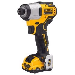 POWER TOOLS DEWALT DCF801F2 - XTREME™ 12V MAX* BRUSHLESS 1/4 IN. CORDLESS IMPACT DRIVER KIT