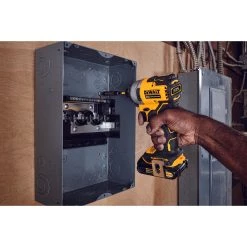 POWER TOOLS DEWALT DCF809B ATOMIC 20V MAX* BRUSHLESS CORDLESS COMPACT 1/4 IN. IMPACT DRIVER (TOOL ONLY)
