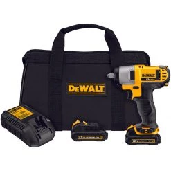 POWER TOOLS DEWALT DCF813S2 12-Volt Max 3/8-Inch Impact Wrench Kit