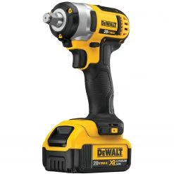 DEWALT DCF880HM2 20-volt MAX Lithium Ion 1/2-Inch Impact Wrench Kit With Hog Rin