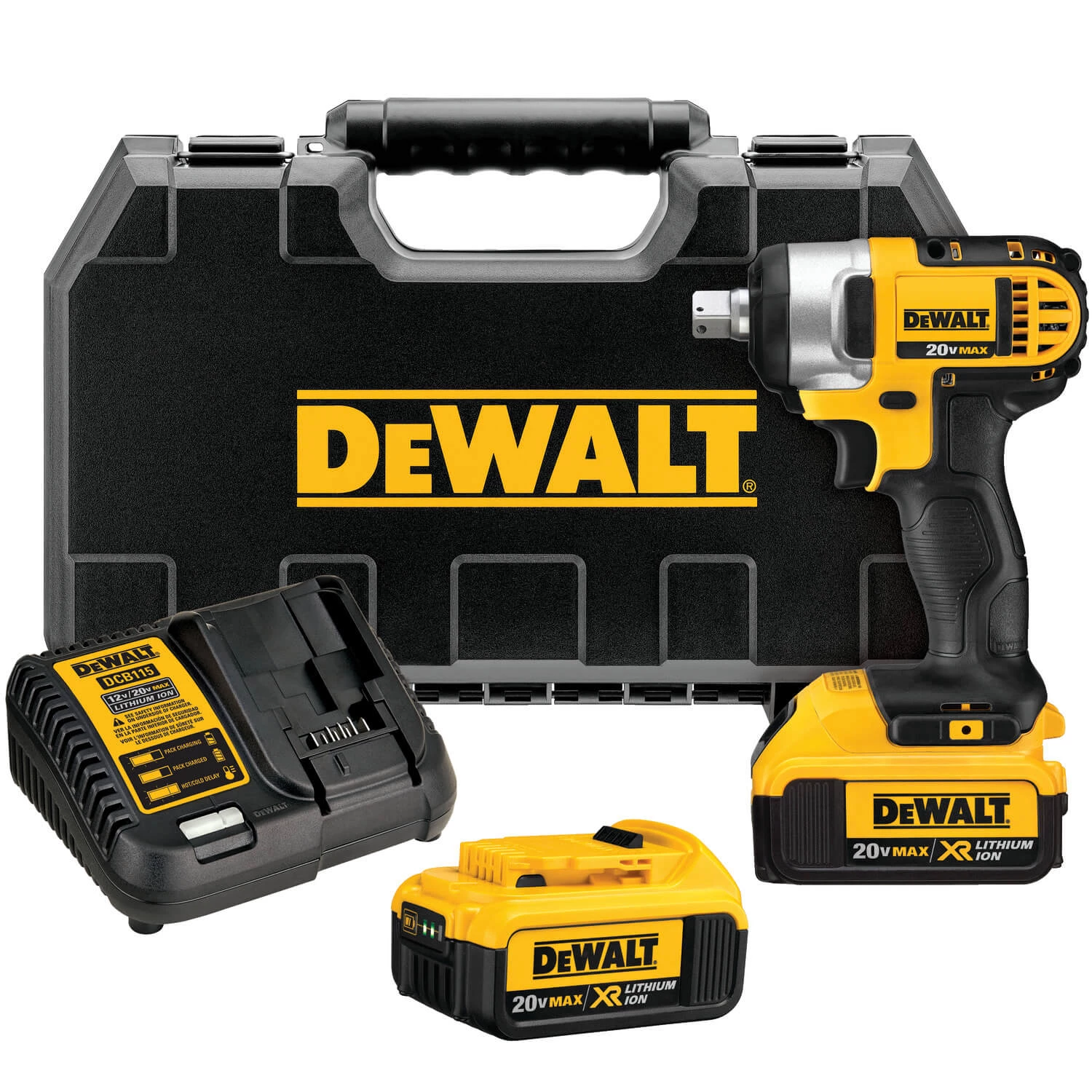 POWER TOOLS DEWALT DCF880M2 20-volt MAX Lithium Ion 1/2-Inch Impact Wrench Kit With Detent P 3 POWER TOOLS DEWALT DCF880M2 20-volt MAX Lithium Ion 1/2-Inch Impact Wrench Kit With Detent P