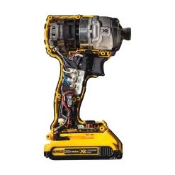 DEWALT DCF887D2 20V MAX XR Li-ion 2.0 Ah Brushless 0.25" 3-Speed Impact Driver K 5 DEWALT DCF887D2 20V MAX XR Li-ion 2.0 Ah Brushless 0.25