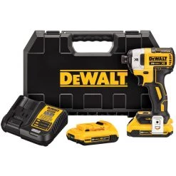 DEWALT DCF887D2 20V MAX XR Li-ion 2.0 Ah Brushless 0.25