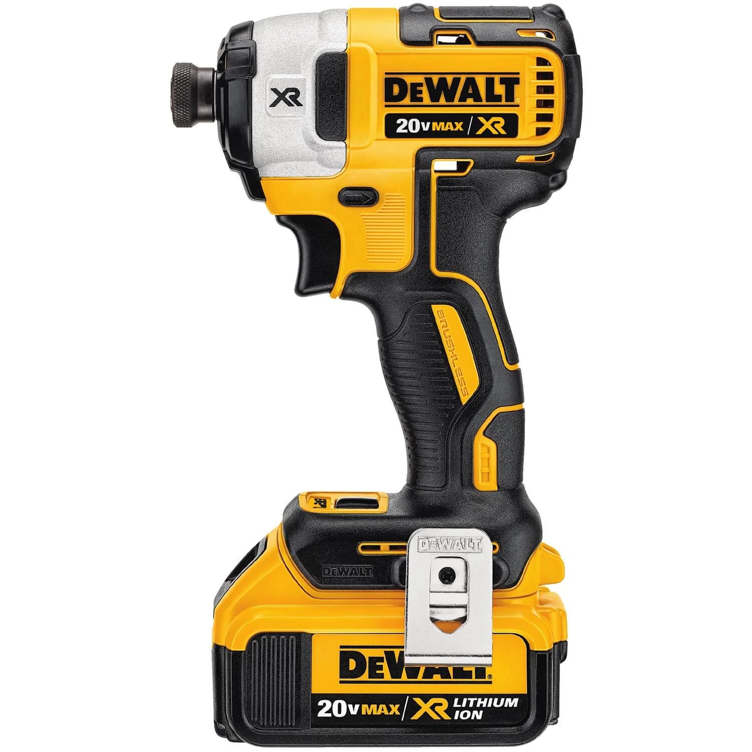 DEWALT DCF887M2 20V MAX XR Li-Ion 4.0 Ah Brushless 0.25" 3-Speed Impact Driver Kit 4 DEWALT DCF887M2 20V MAX XR Li-Ion 4.0 Ah Brushless 0.25" 3-Speed Impact Driver Kit