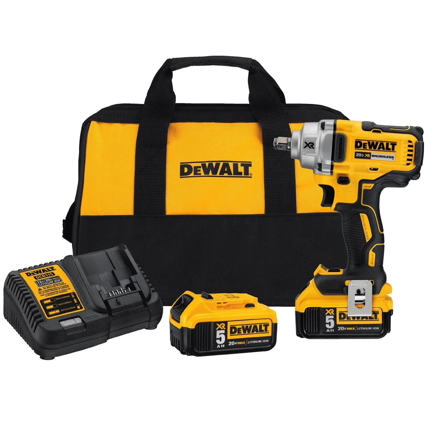 Dewalt DCF894HP2 20V MAX* XR® 1/2 IN. MID-RANGE CORDLESS IMPACT WRENCH WITH HOG RING ANVIL KIT 3 Dewalt DCF894HP2 20V MAX* XR® 1/2 IN. MID-RANGE CORDLESS IMPACT WRENCH WITH HOG RING ANVIL KIT