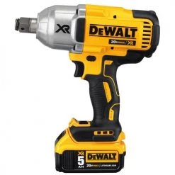 POWER TOOLS DeWALT DCF897P2 5 Ah 20V MAX XR High Torque 3/4-Inch Impact Wrench With Hog Ring