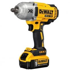 DEWALT DCF899HP2 20V MAX XR Brushless High Torque 1/2" Impact Wrench Kit With Hog Ring