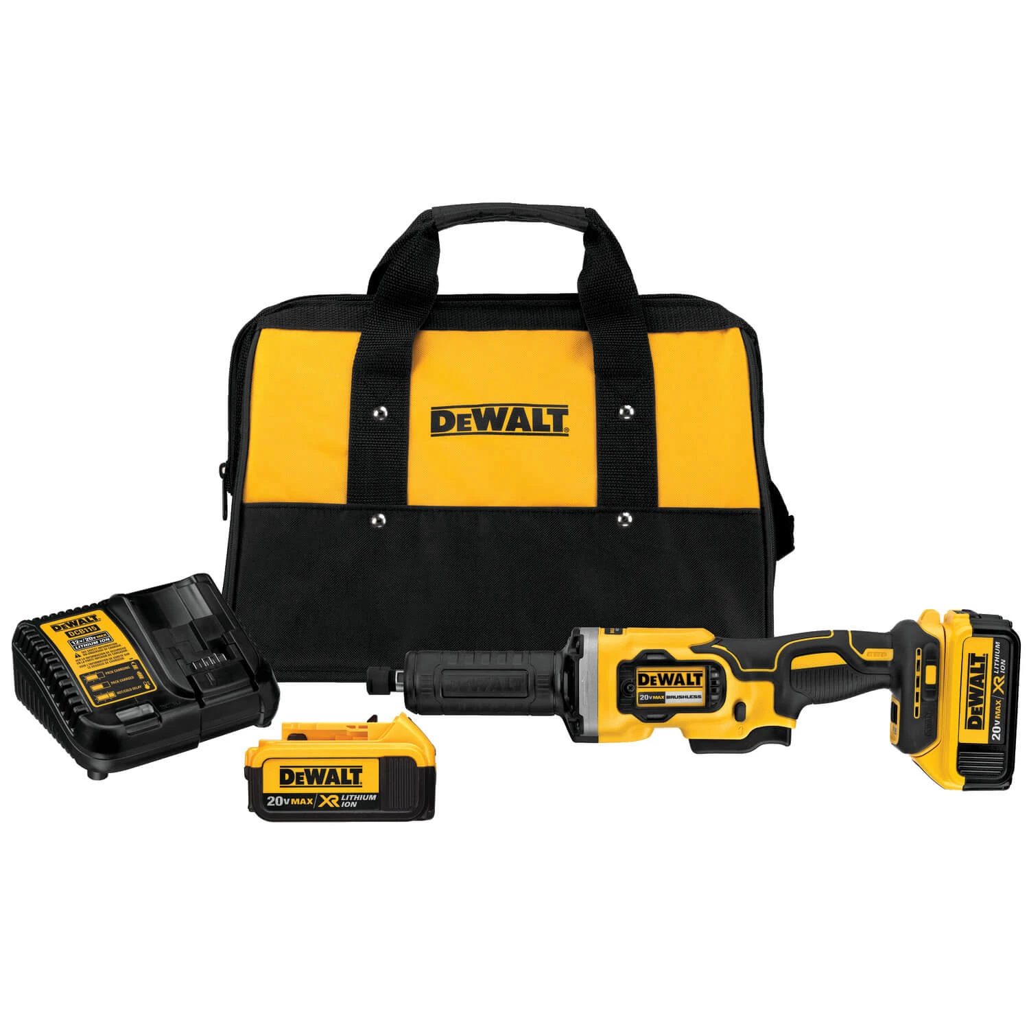POWER TOOLS Dewalt DCG426M2 - 20V MAX XR VS Die Grinder Kit 3 POWER TOOLS Dewalt DCG426M2 - 20V MAX XR VS Die Grinder Kit
