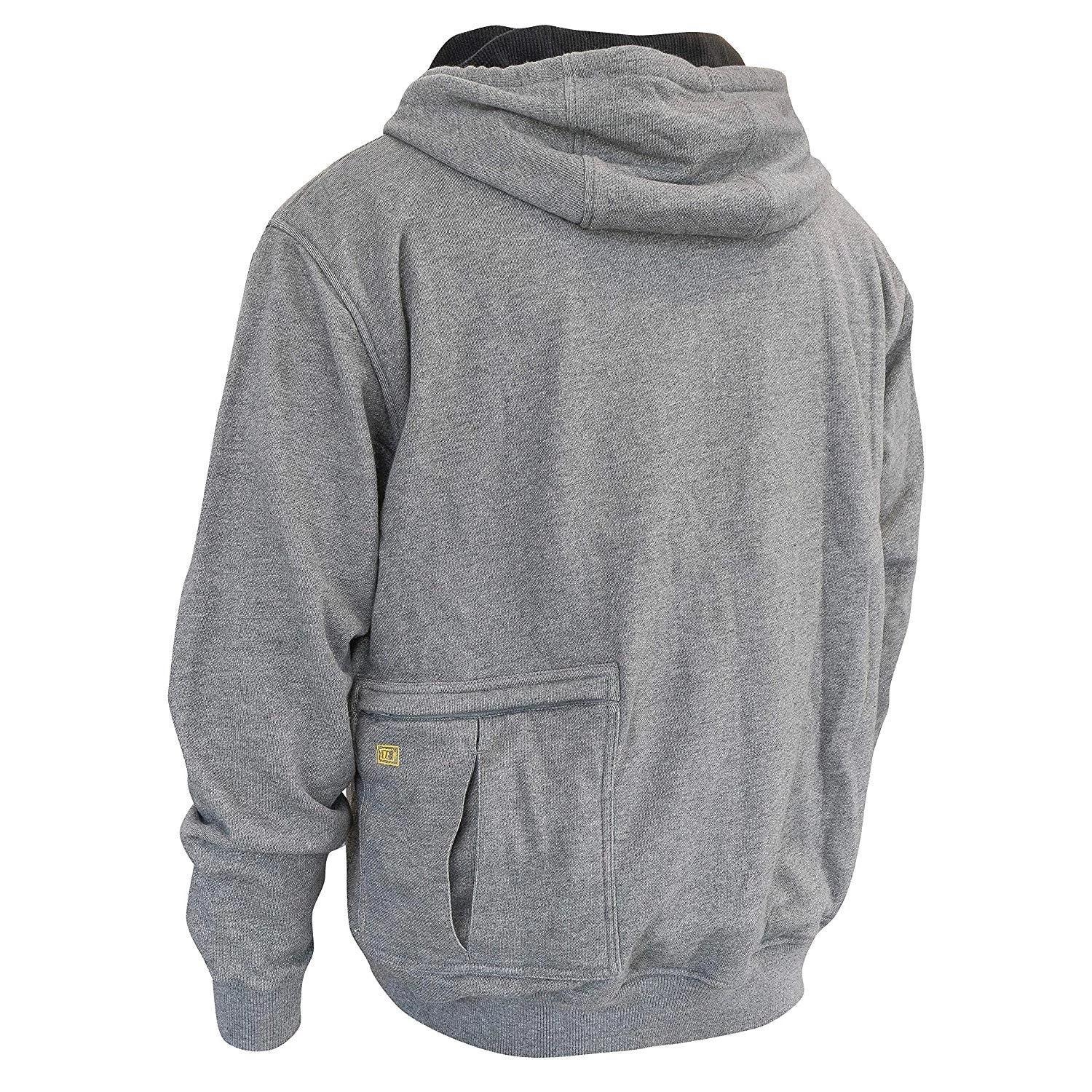 WORK WEAR DEWALT DCHJ080B - Heated Hoodie Bare - Heather Gray 5 WORK WEAR DEWALT DCHJ080B - Heated Hoodie Bare - Heather Gray
