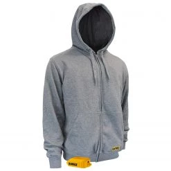 WORK WEAR DEWALT DCHJ080B - Heated Hoodie Bare - Heather Gray