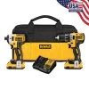 DEWALT DCK283D2 20V MAX* XR® LITHIUM ION BRUSHLESS COMPACT DRILL / DRIVER & IMPACT DRIVER COMBO KIT POWER TOOLS