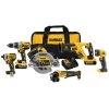 DEWALT DCK695P2 - 20 V MAX* XR LI-ION 6 TOOL COMBO KIT 2 DEWALT DCK695P2 - 20 V MAX* XR LI-ION 6 TOOL COMBO KIT