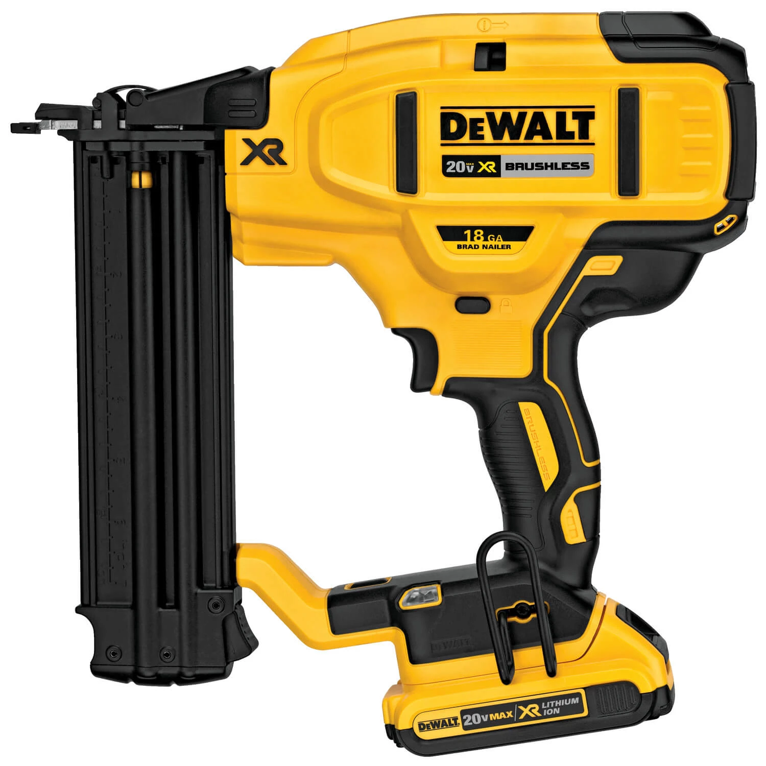 Dewalt DCN680D1- 20V MAX 18GA BRAD NAILER KIT POWER TOOLS 4 Dewalt DCN680D1- 20V MAX 18GA BRAD NAILER KIT POWER TOOLS