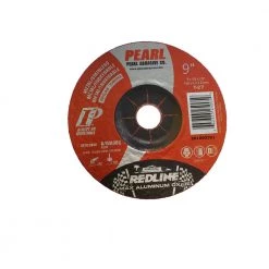 Pearl DCRED90P - Pipeline 9 X 1/8 X 7/8 Depressed Center Grinding Wheel ABRASIVES