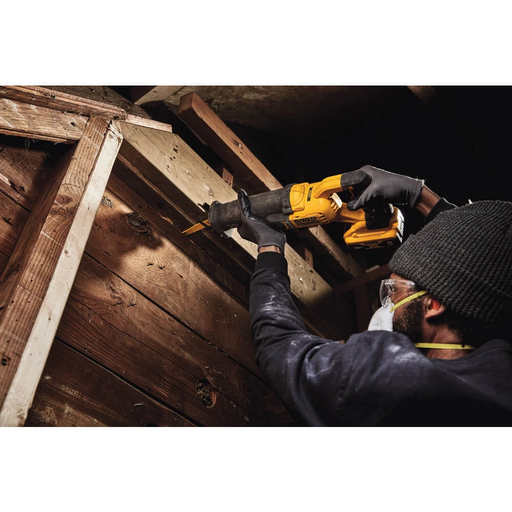 DEWALT DCS368W1 20V MAX* XR® BRUSHLESS RECIPROCATING SAW WITH POWER DETECT™ TOOL TECHNOLOGY KIT 9 DEWALT DCS368W1 20V MAX* XR® BRUSHLESS RECIPROCATING SAW WITH POWER DETECT™ TOOL TECHNOLOGY KIT
