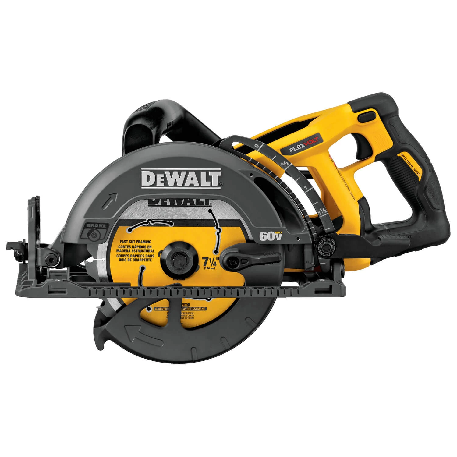 POWER TOOLS Dewalt DCS577B - FLEXVOLT 7-1/4" Framer Circular Saw- Worm Drive Style 3 POWER TOOLS Dewalt DCS577B - FLEXVOLT 7-1/4" Framer Circular Saw- Worm Drive Style